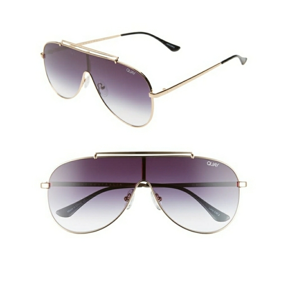 NWT Quay JLO EL DINERO AVIATORS SUNGLASSES… - Picture 3 of 11